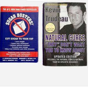 2 Book Bundle, Sugar Busters & Natural Cures